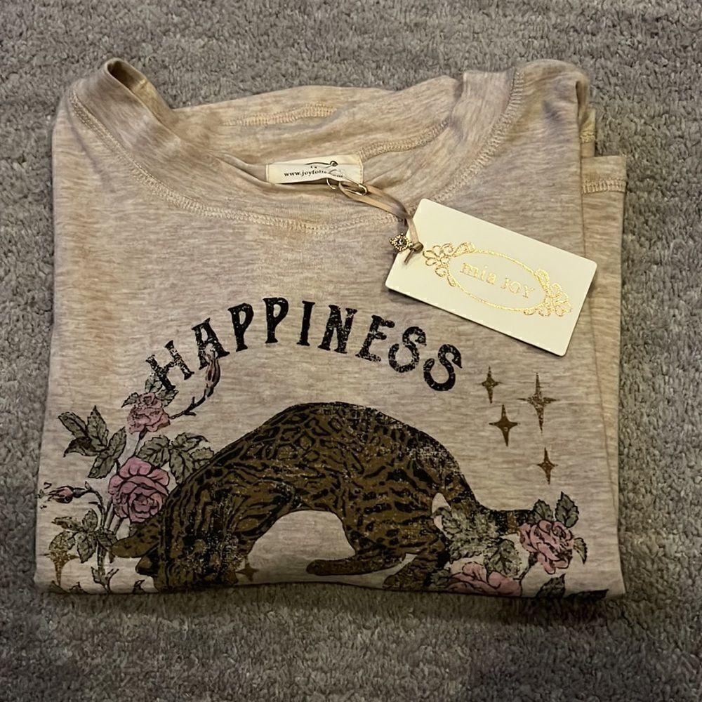 Mia Joy by Joyfolie Precious Shirt Cat Graphics 14 Girls